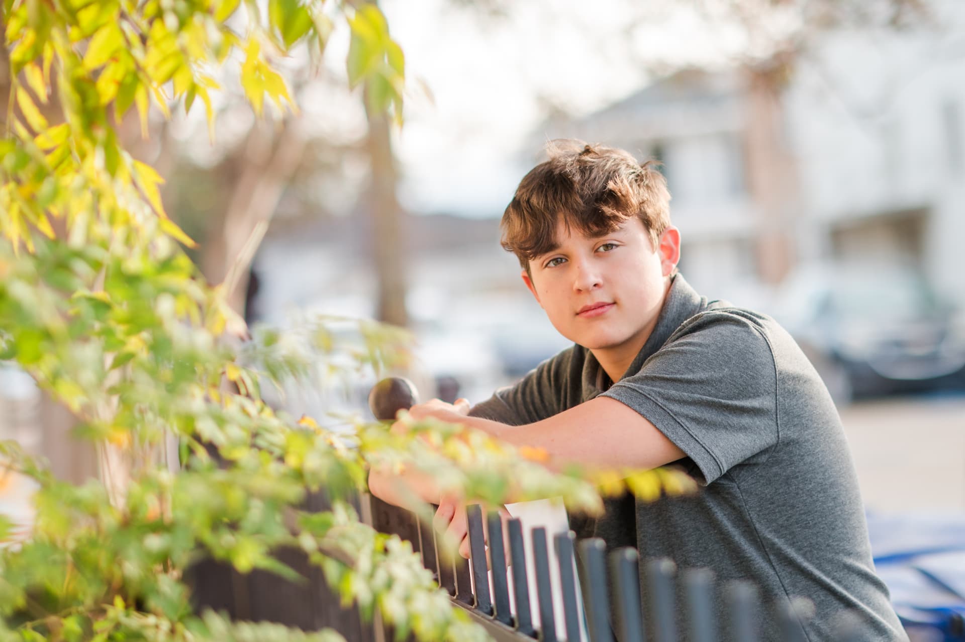 Downtown Thibodaux senior session sample 1