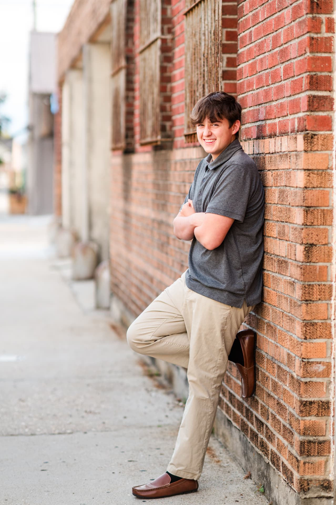 Downtown Thibodaux senior session sample 2