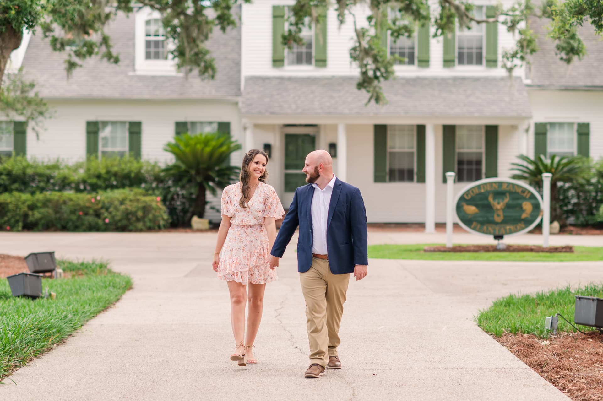 Golden Ranch Plantation senior session sample 1