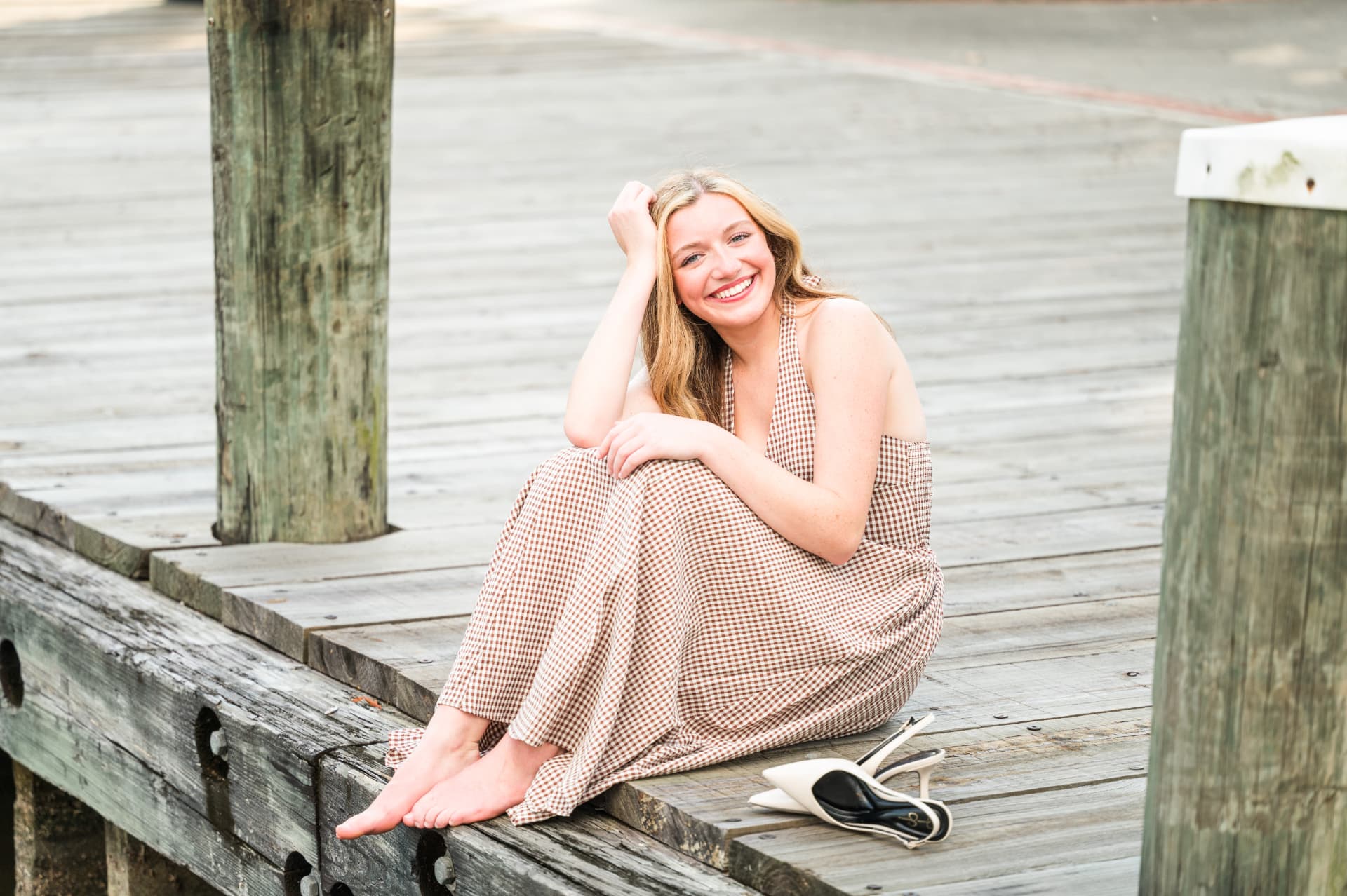 Houma Marina senior session sample 4