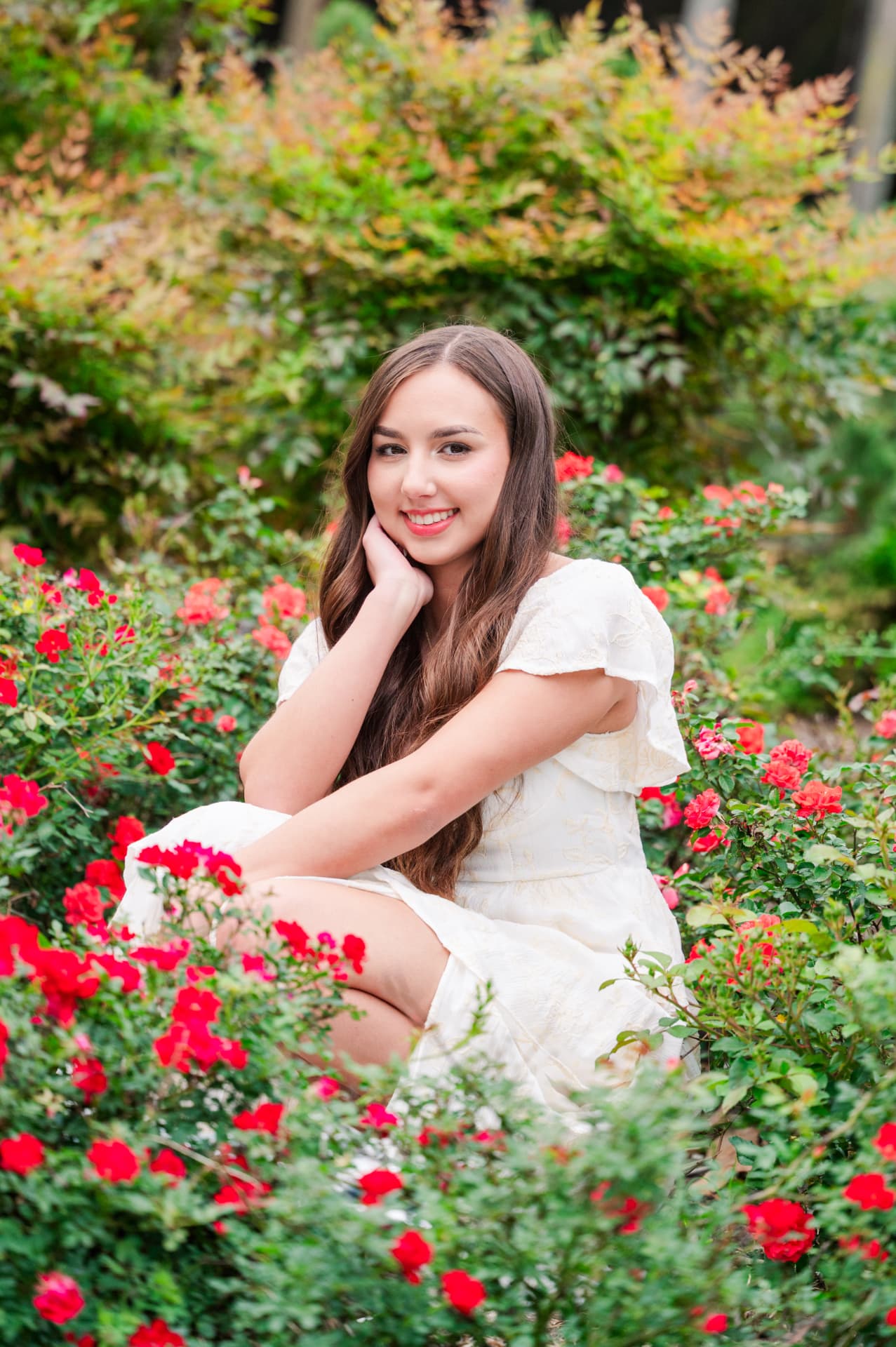 Garden / Floral senior portrait locations