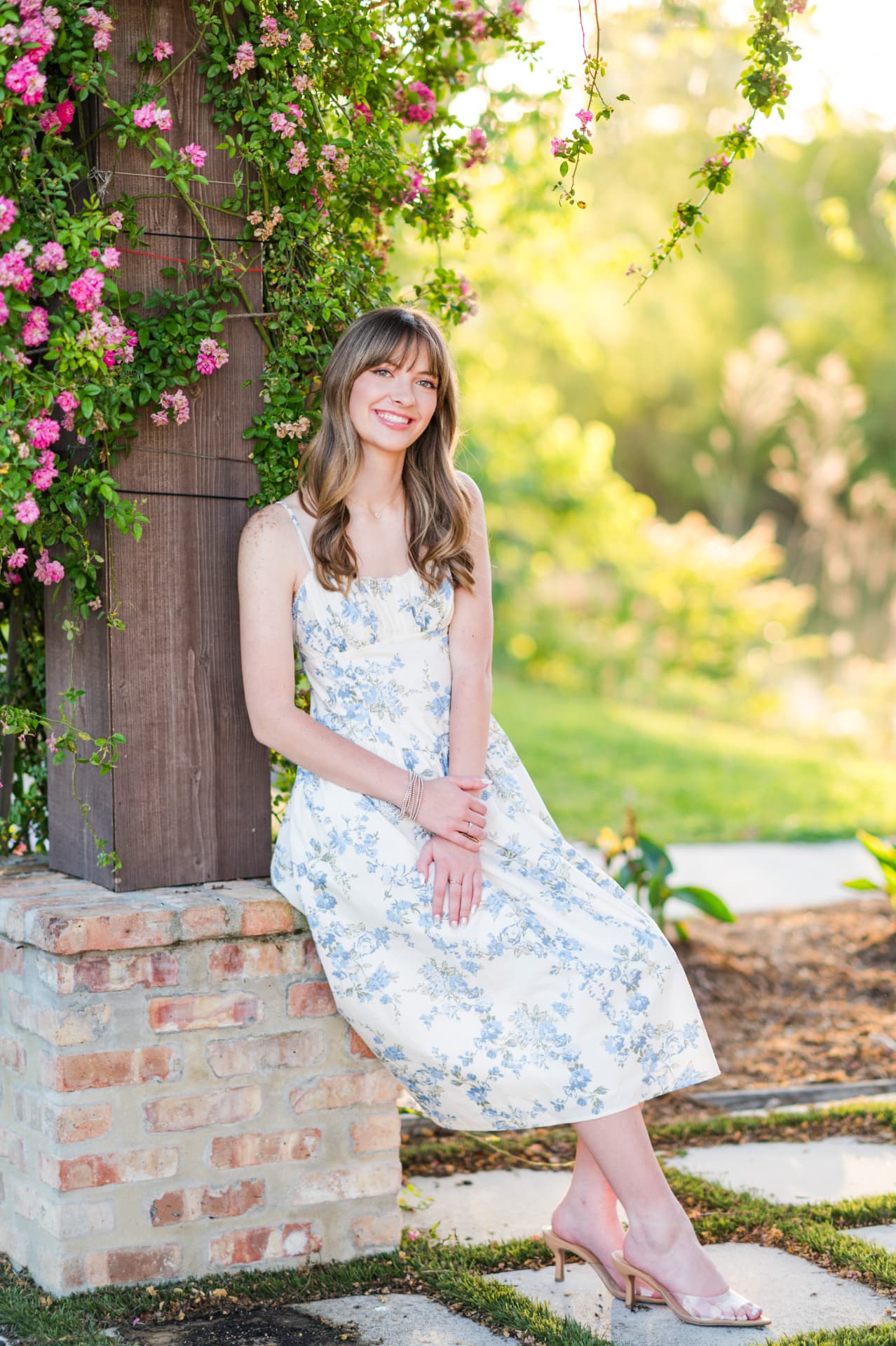 Bayou Rose Gazebo senior session sample 1