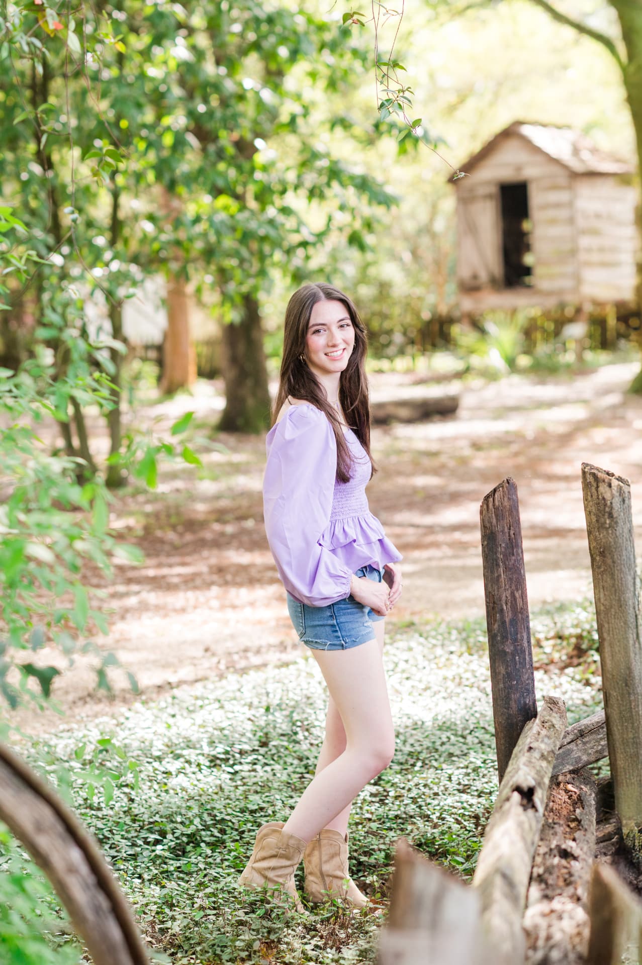 Rustic / Country senior portrait locations